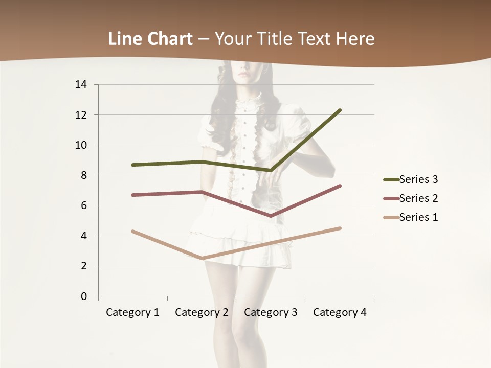 White Portrait Elegance PowerPoint Template