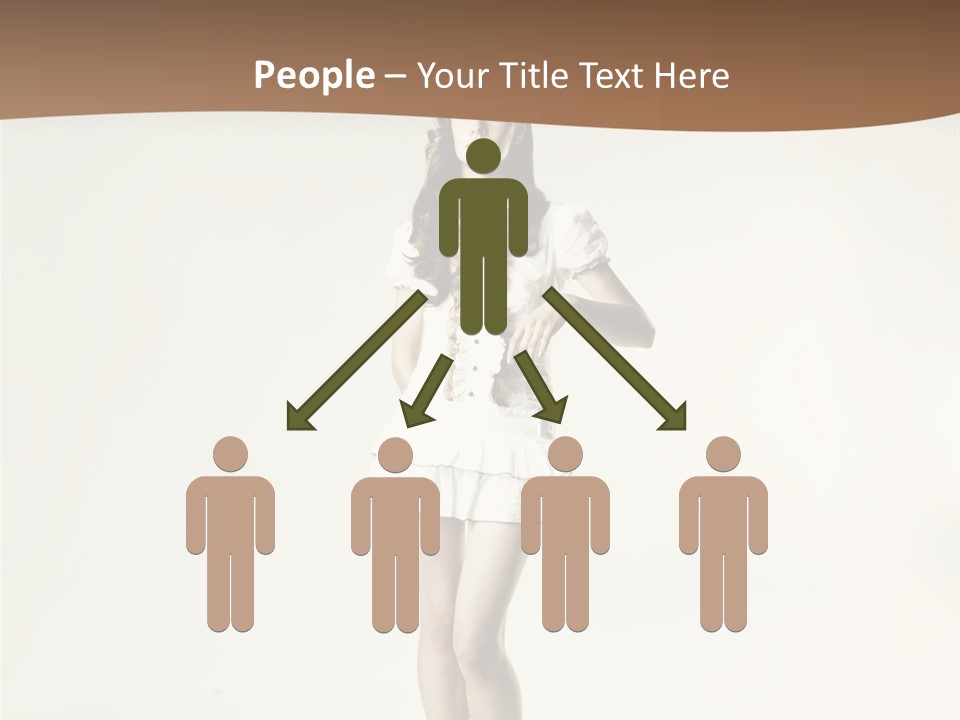 White Portrait Elegance PowerPoint Template