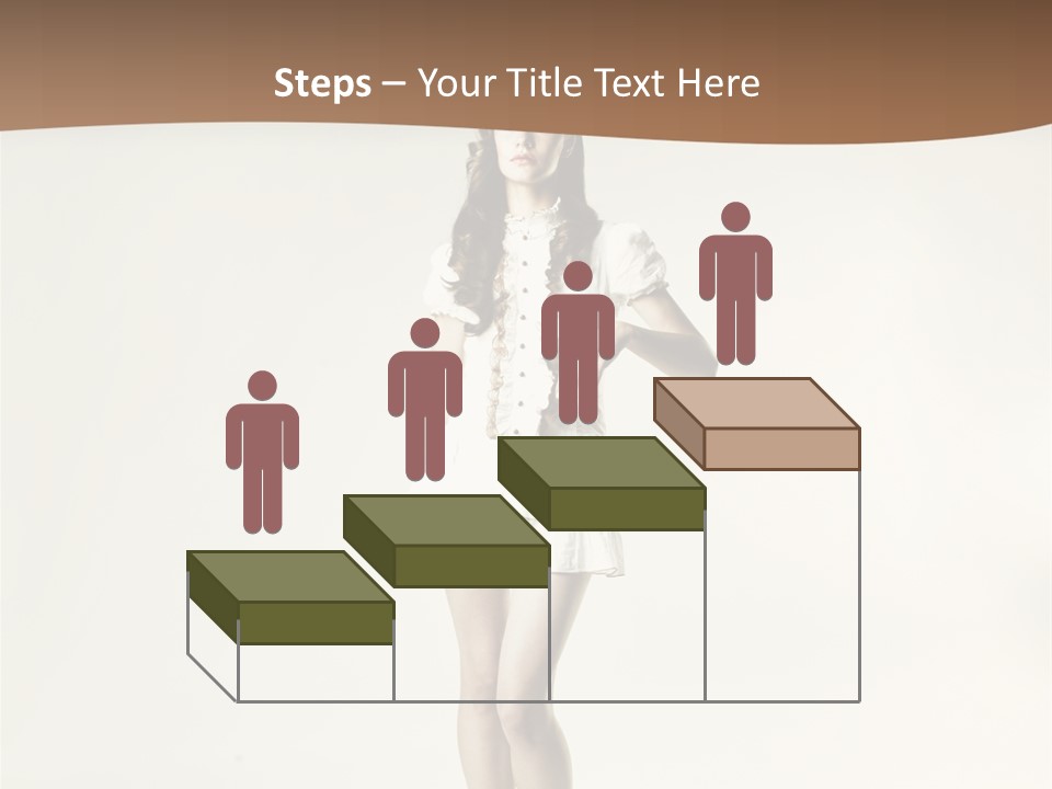 White Portrait Elegance PowerPoint Template