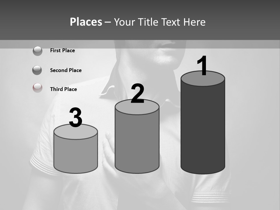 Male Background Single PowerPoint Template