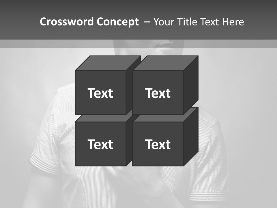 Male Background Single PowerPoint Template