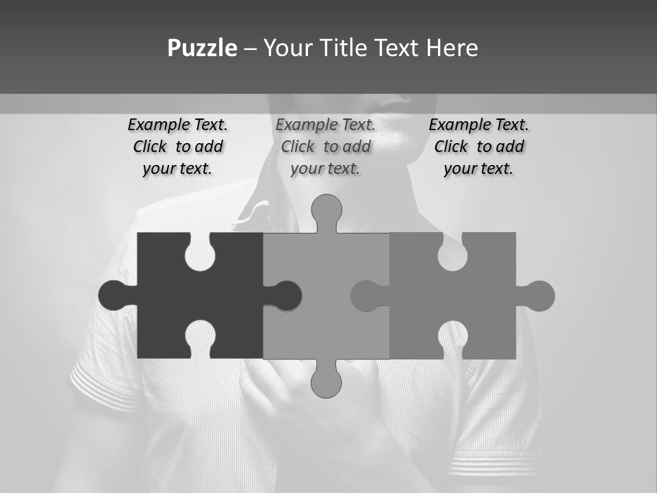 Male Background Single PowerPoint Template