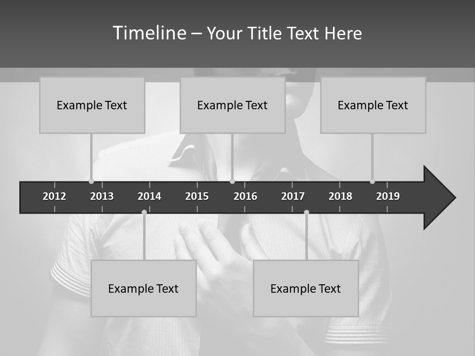 Male Background Single PowerPoint Template