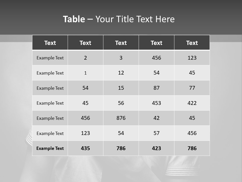 Male Background Single PowerPoint Template