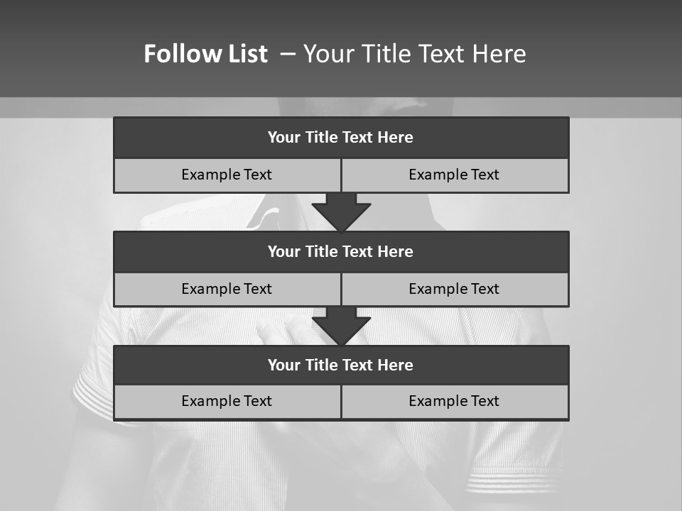 Male Background Single PowerPoint Template