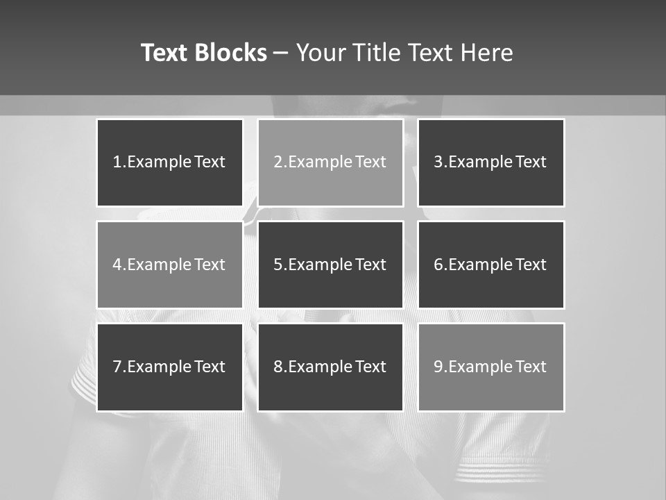 Male Background Single PowerPoint Template