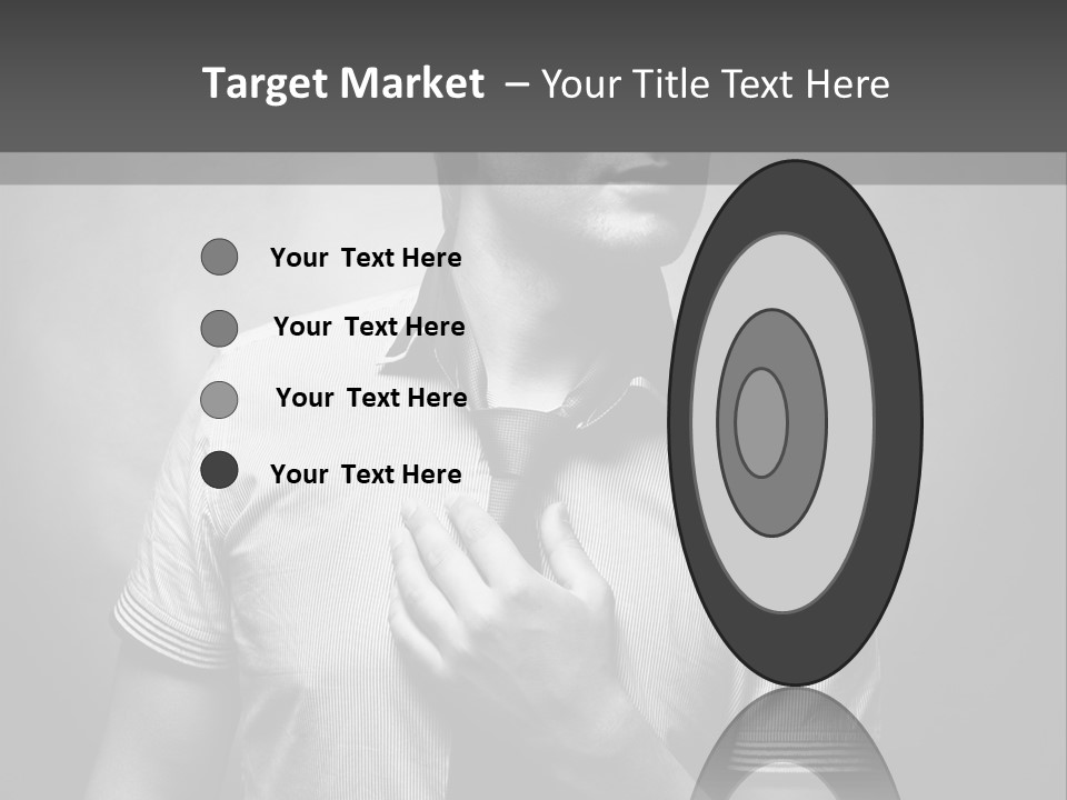 Male Background Single PowerPoint Template