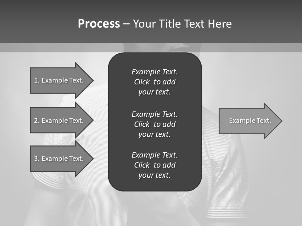Male Background Single PowerPoint Template
