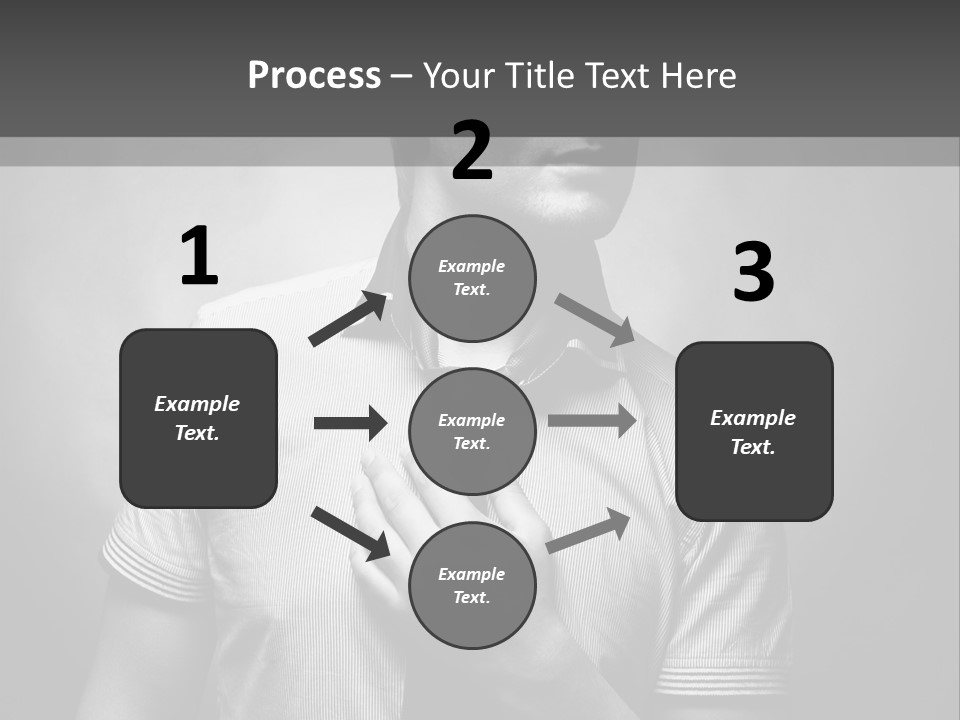 Male Background Single PowerPoint Template