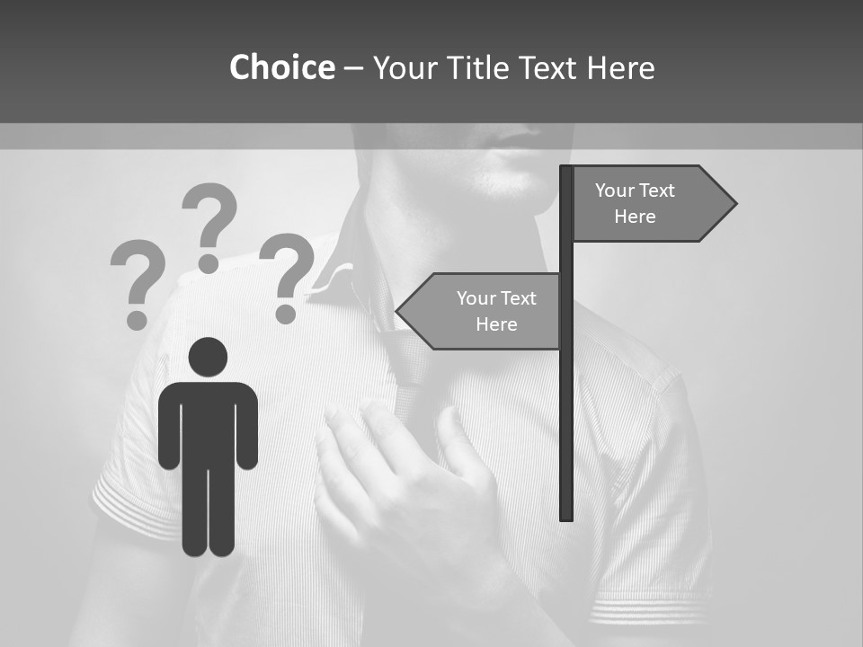 Male Background Single PowerPoint Template