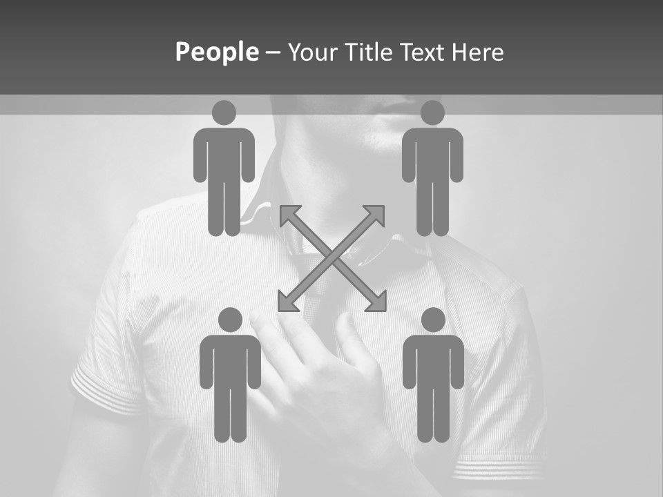 Male Background Single PowerPoint Template