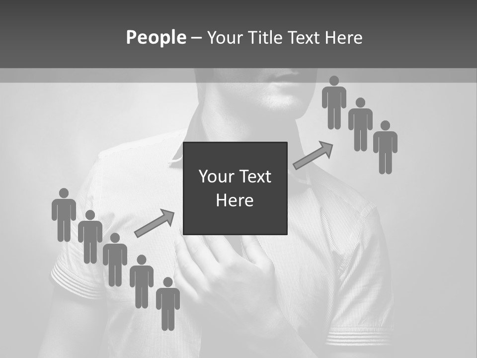 Male Background Single PowerPoint Template