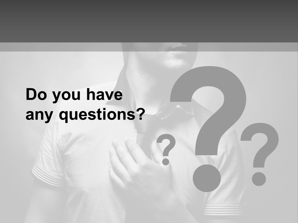 Male Background Single PowerPoint Template