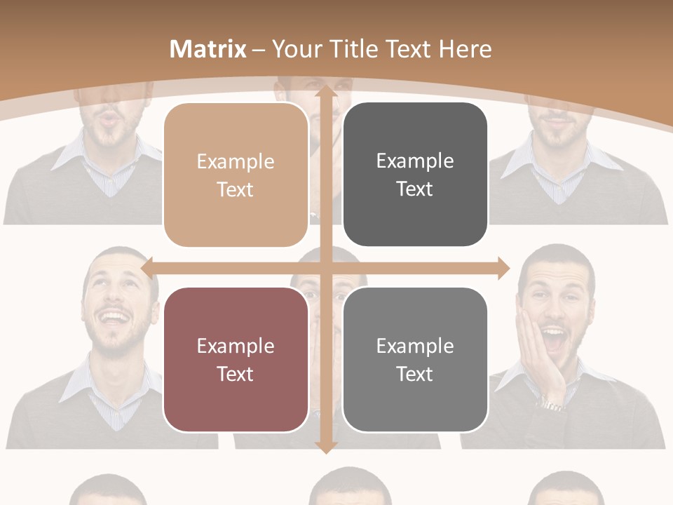 Surprise  Face PowerPoint Template