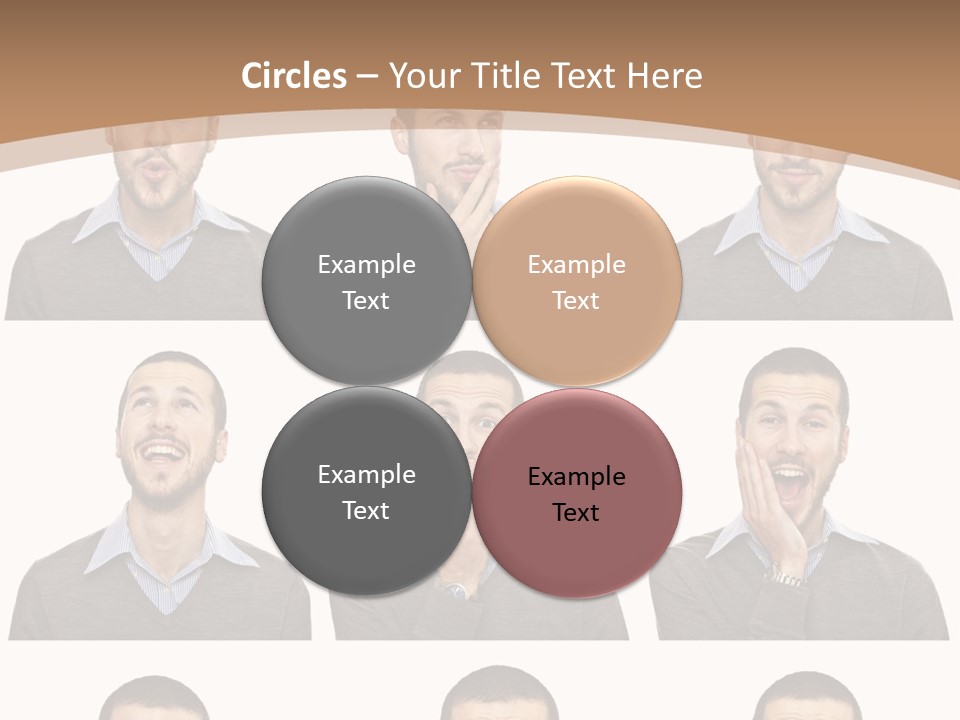 Surprise  Face PowerPoint Template