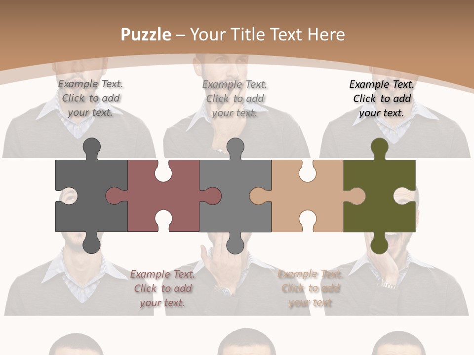 Surprise  Face PowerPoint Template