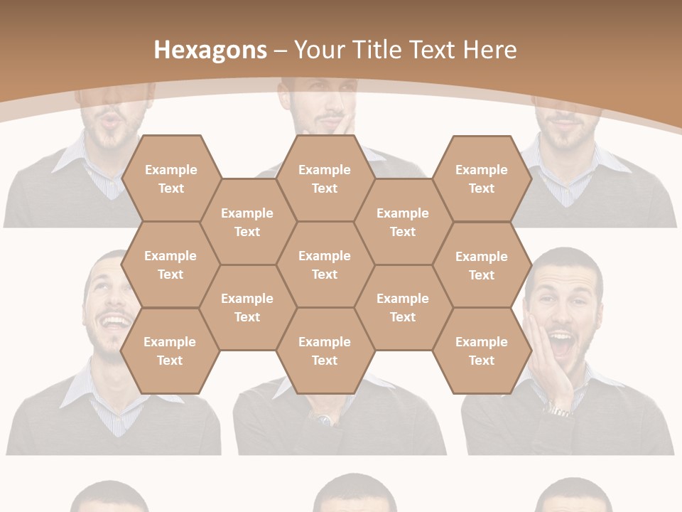 Surprise  Face PowerPoint Template