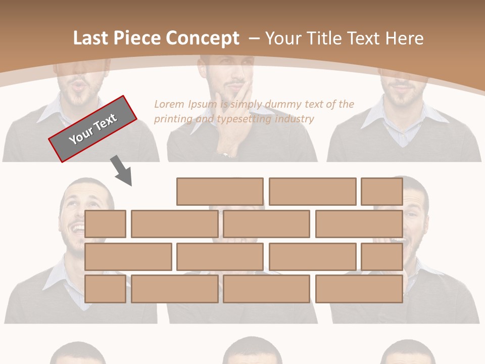 Surprise  Face PowerPoint Template