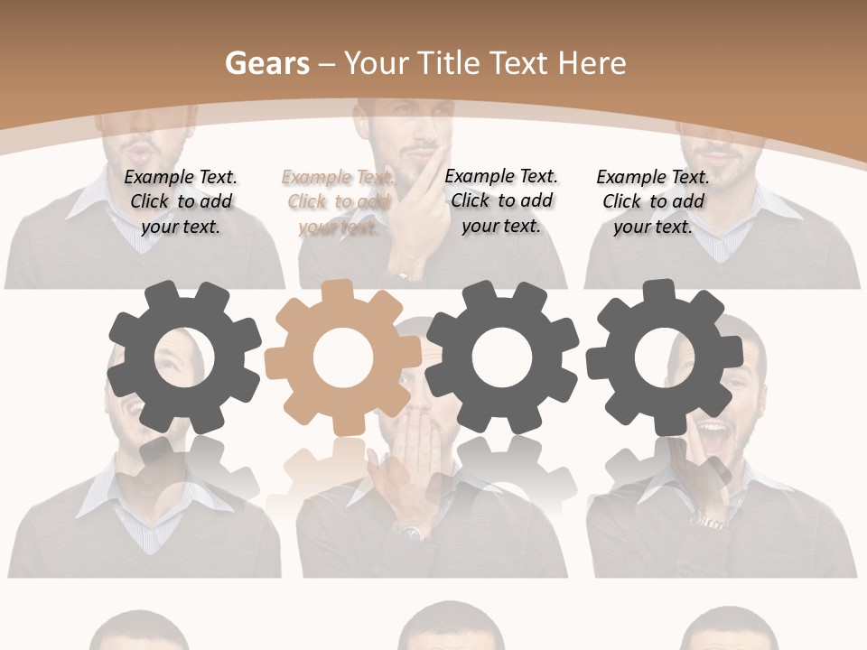 Surprise  Face PowerPoint Template