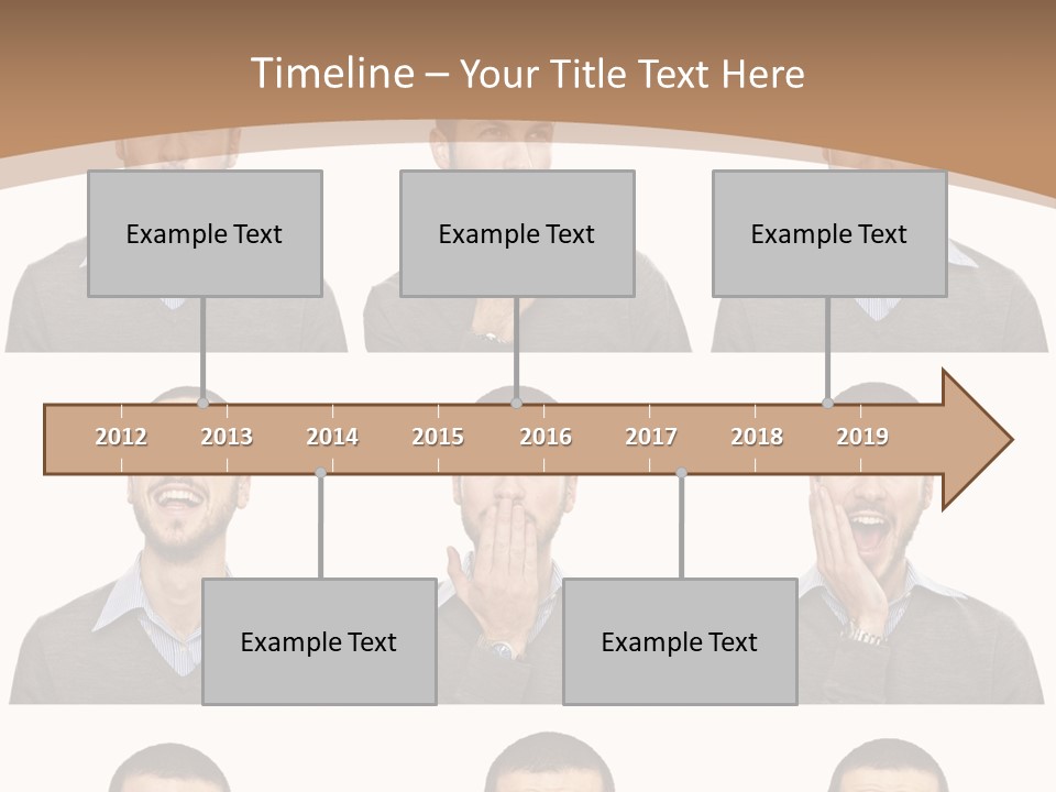 Surprise  Face PowerPoint Template