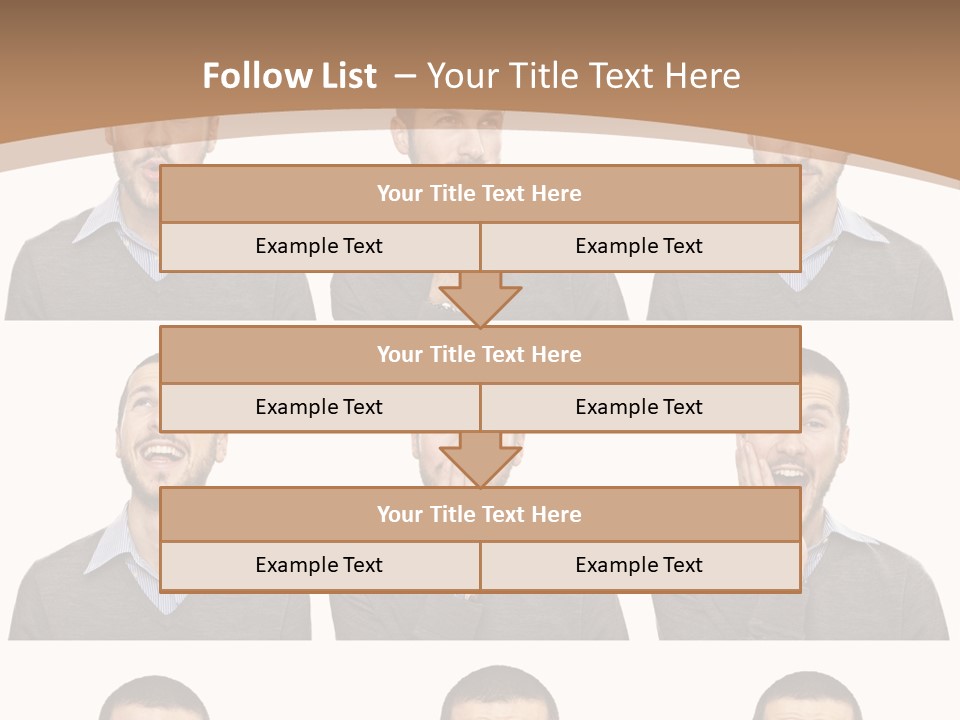 Surprise  Face PowerPoint Template