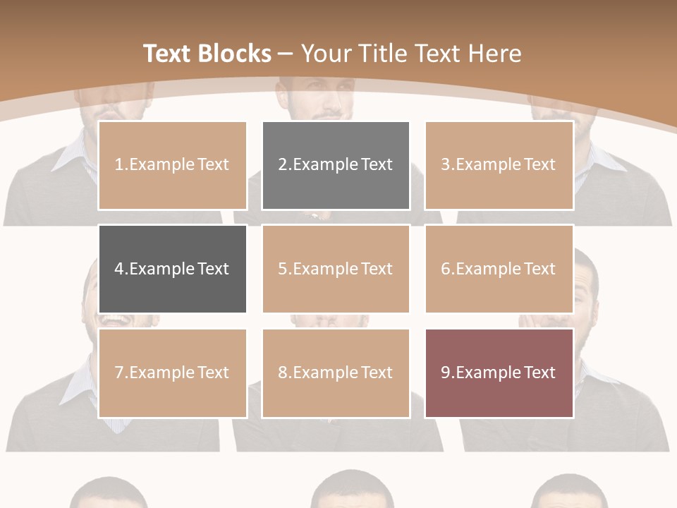 Surprise  Face PowerPoint Template