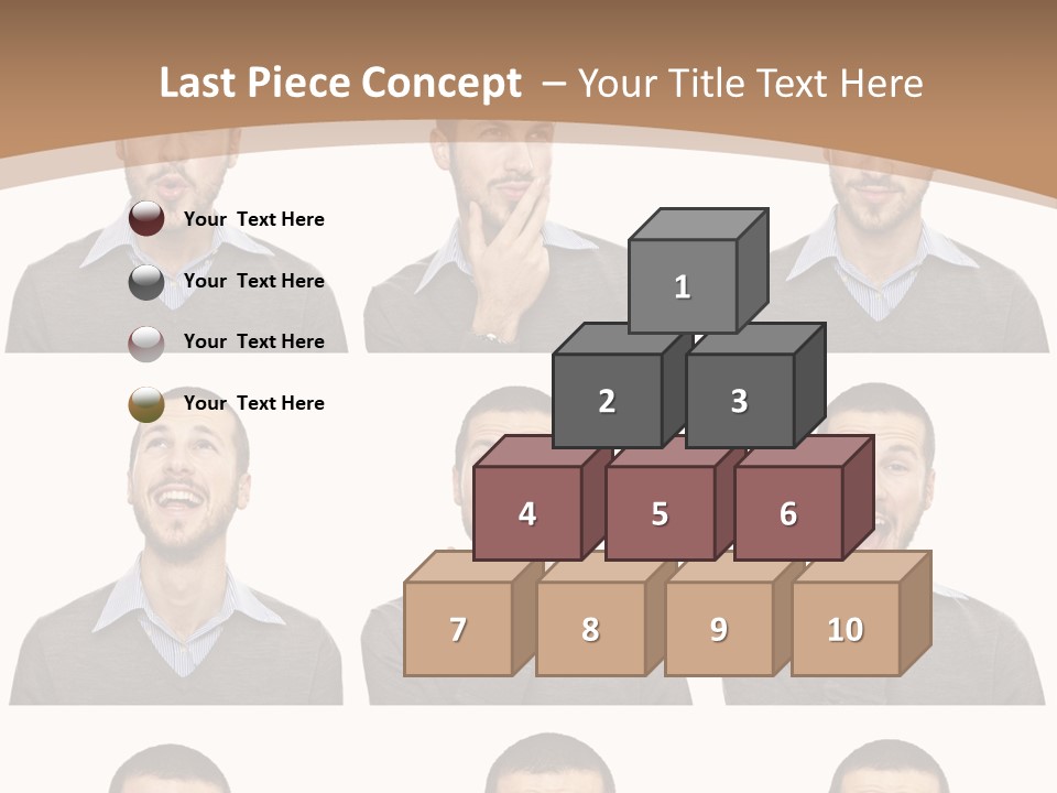 Surprise  Face PowerPoint Template