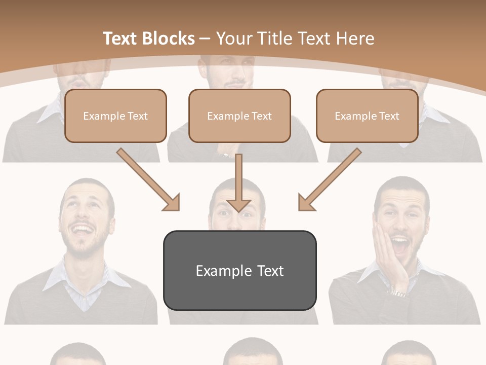 Surprise  Face PowerPoint Template