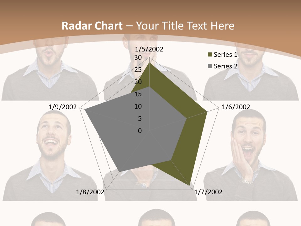 Surprise  Face PowerPoint Template
