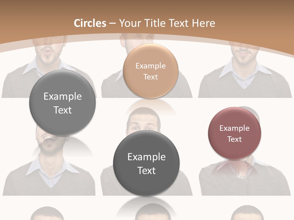 Surprise  Face PowerPoint Template