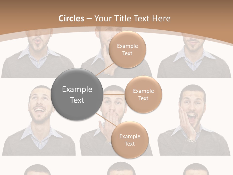 Surprise  Face PowerPoint Template