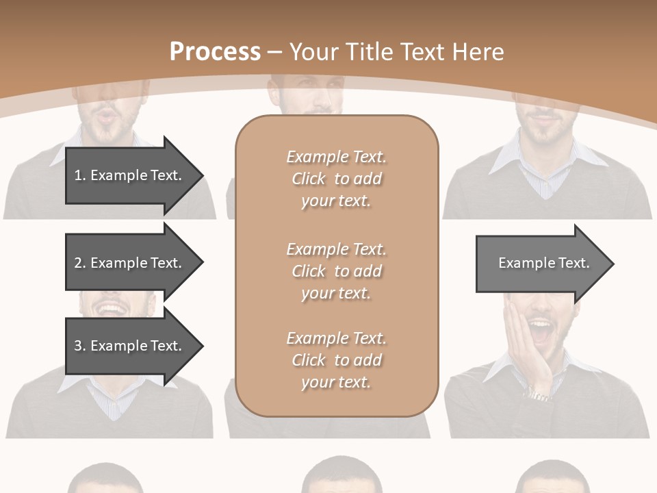 Surprise  Face PowerPoint Template