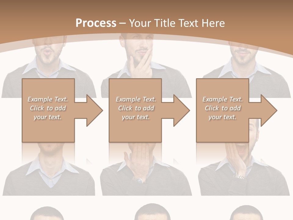 Surprise  Face PowerPoint Template