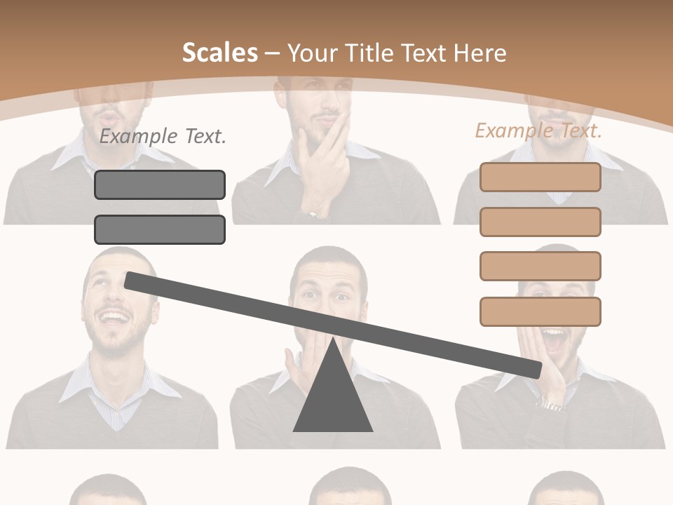 Surprise  Face PowerPoint Template