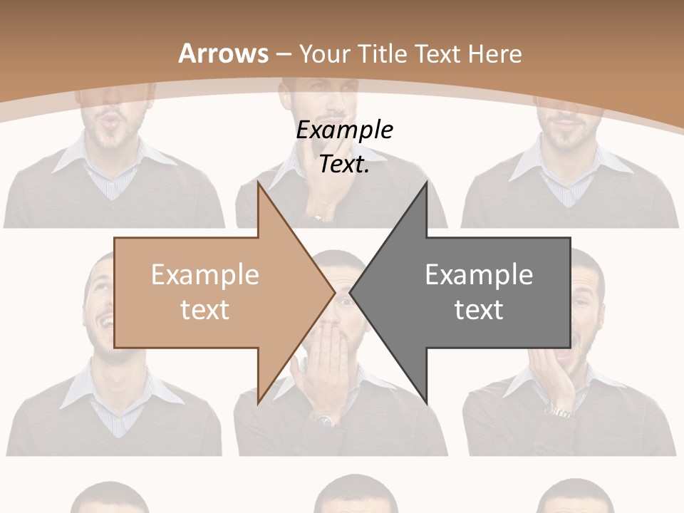 Surprise  Face PowerPoint Template