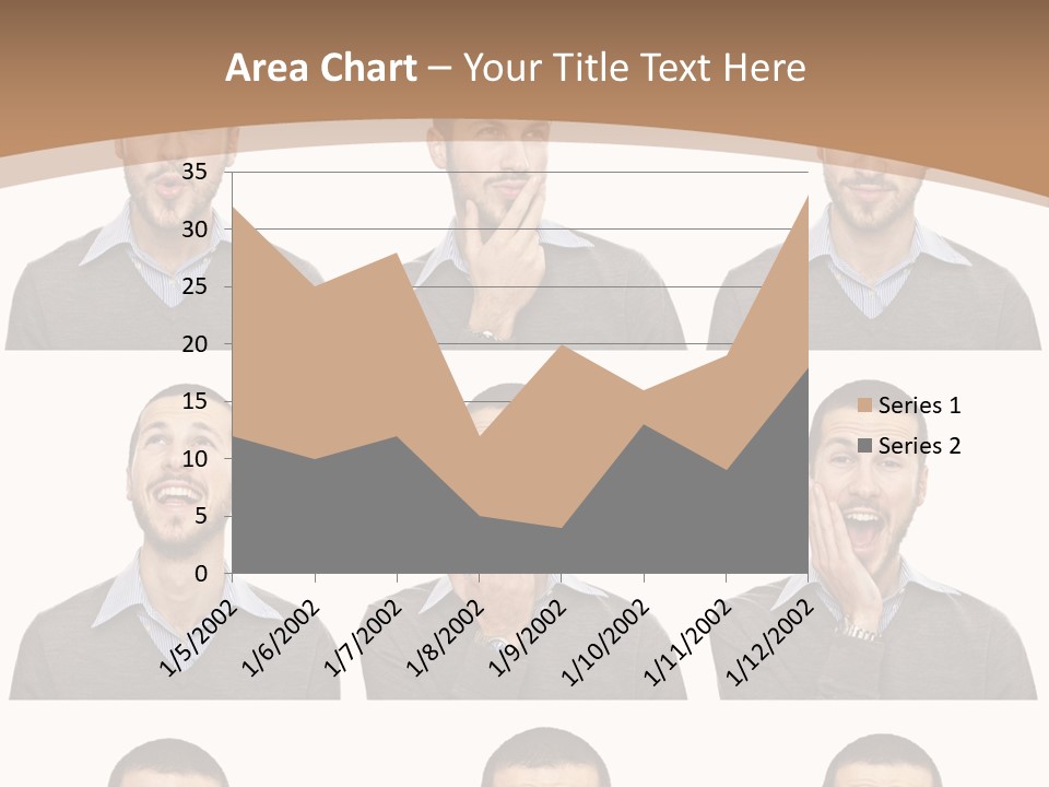 Surprise  Face PowerPoint Template