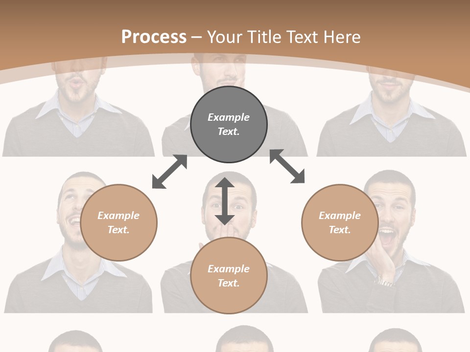 Surprise  Face PowerPoint Template