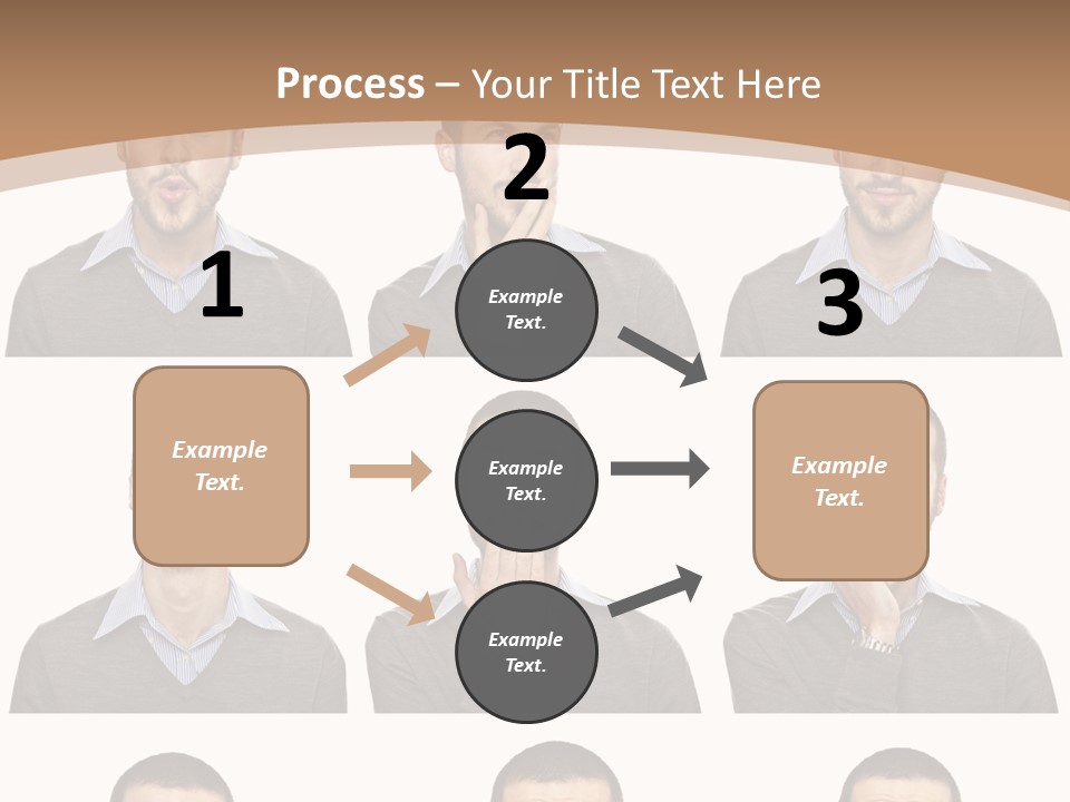 Surprise  Face PowerPoint Template