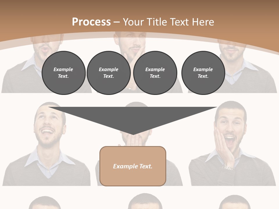 Surprise  Face PowerPoint Template