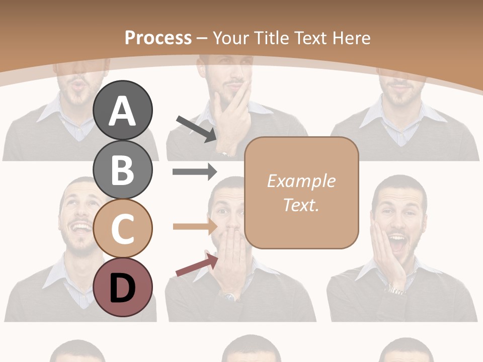 Surprise  Face PowerPoint Template