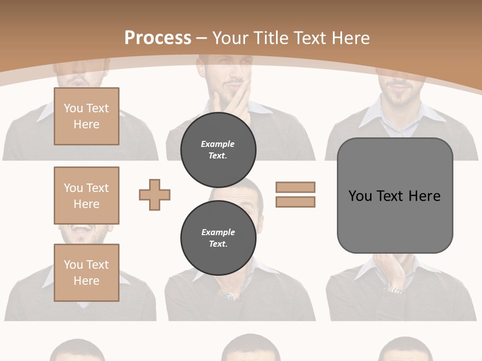 Surprise  Face PowerPoint Template
