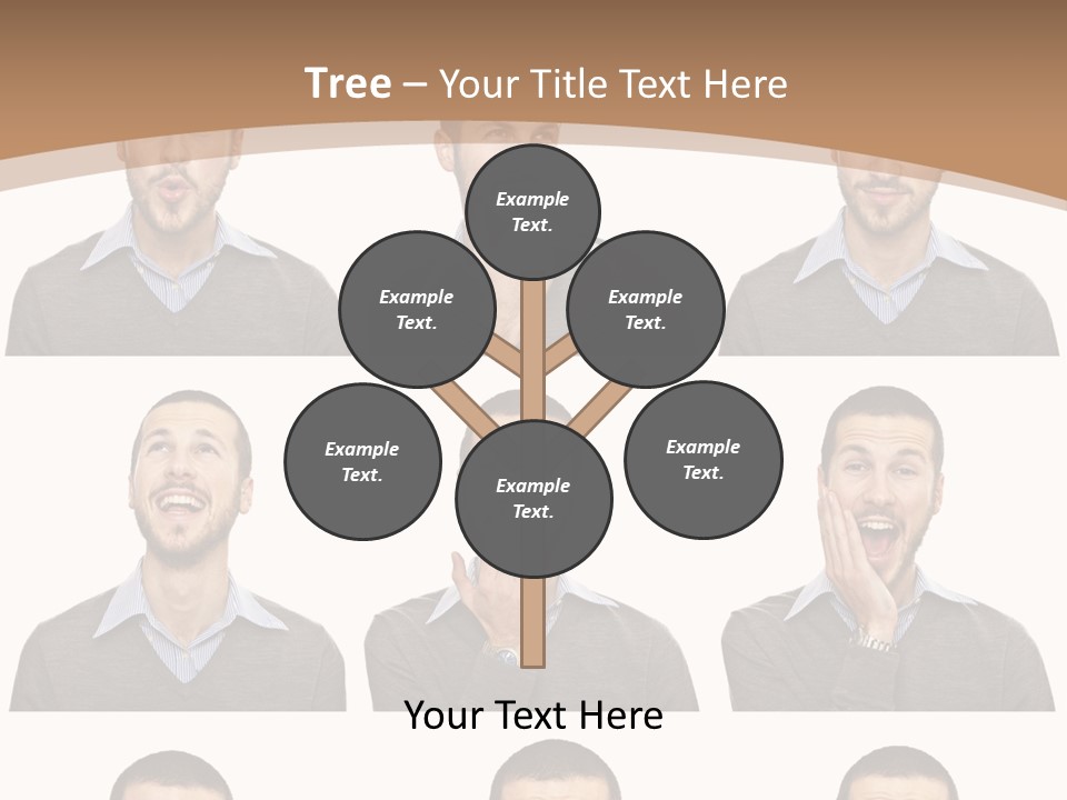 Surprise  Face PowerPoint Template