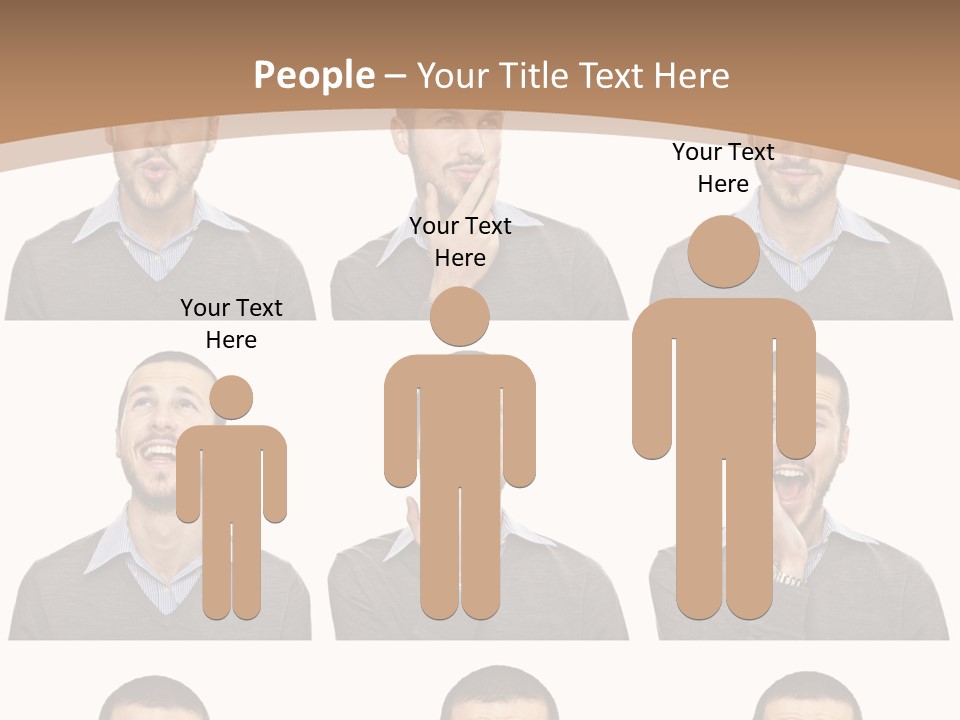 Surprise  Face PowerPoint Template