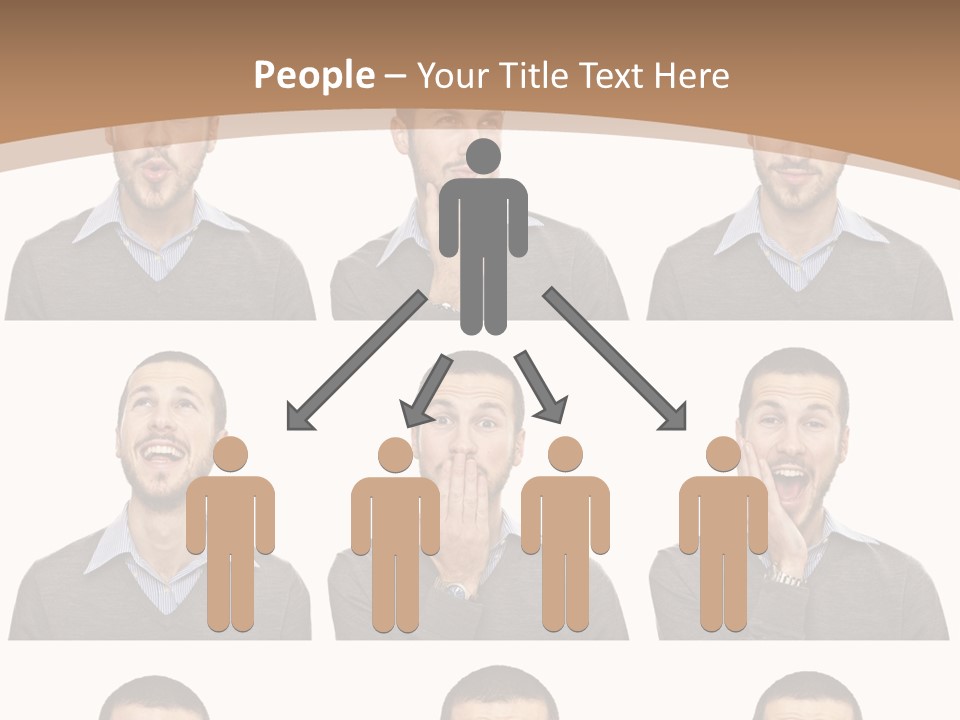 Surprise  Face PowerPoint Template