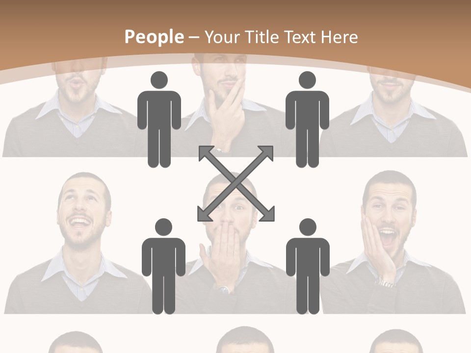 Surprise  Face PowerPoint Template