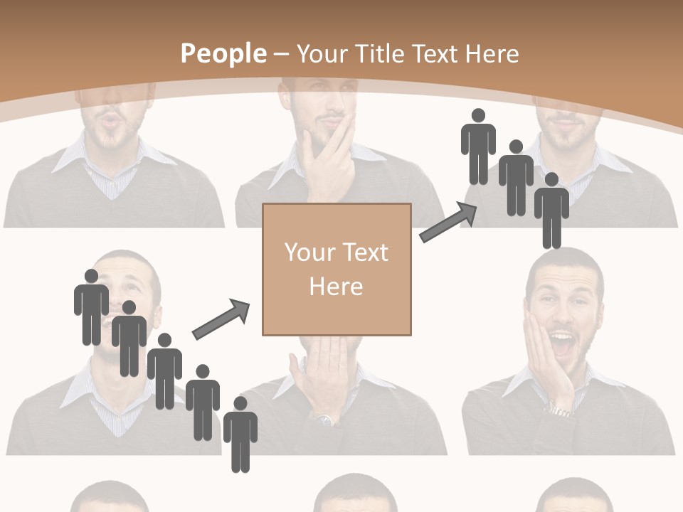Surprise  Face PowerPoint Template
