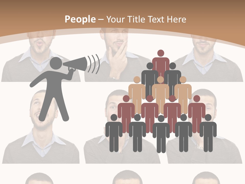 Surprise  Face PowerPoint Template