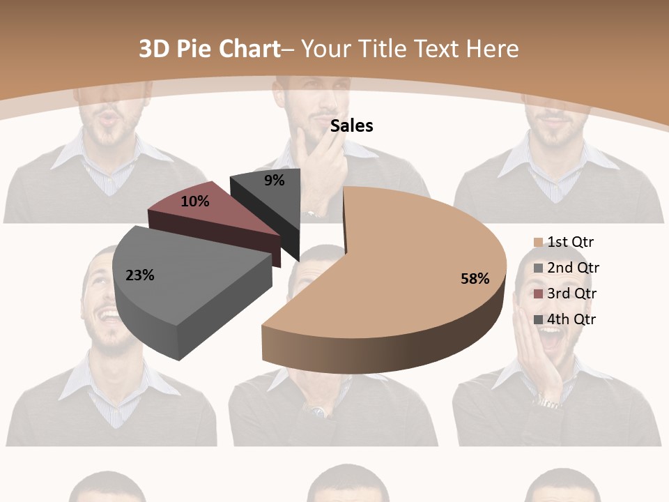 Surprise  Face PowerPoint Template