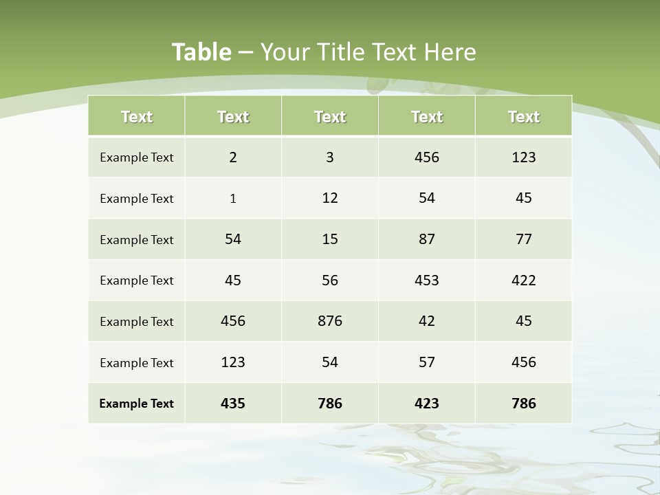 Simplicity Beauty Romantic PowerPoint Template