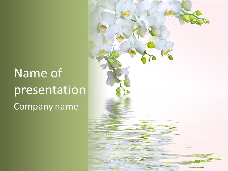 Flora Love Gift PowerPoint Template